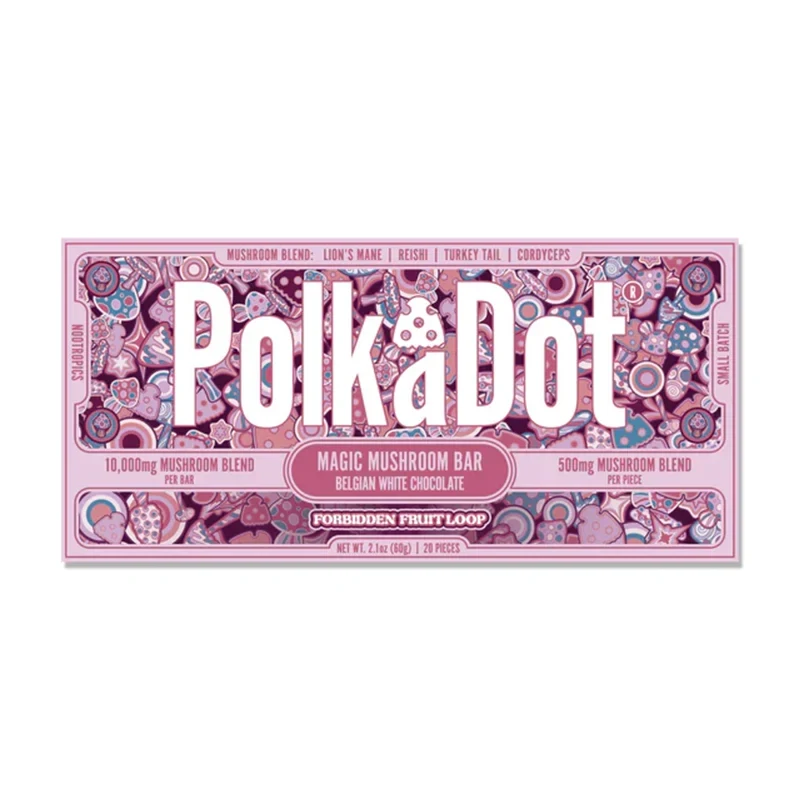 PolkaDot Forbidden Fruit Loop Chocolate Bar