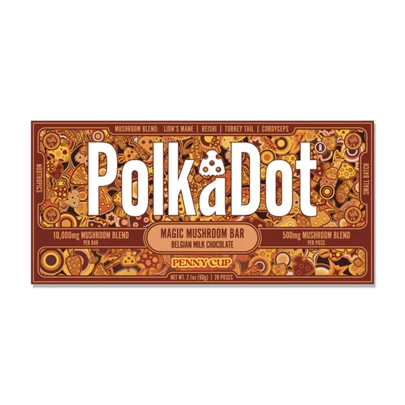 PolkaDot Penny Cup Chocolate Bar