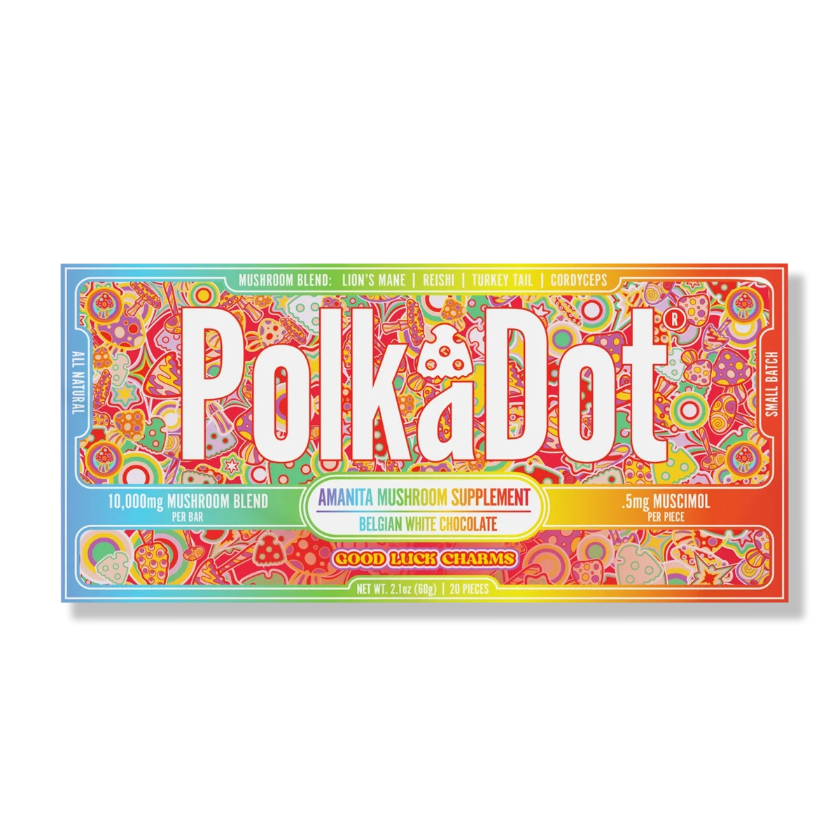 PolkaDot Good Luck Charms Chocolate Bar