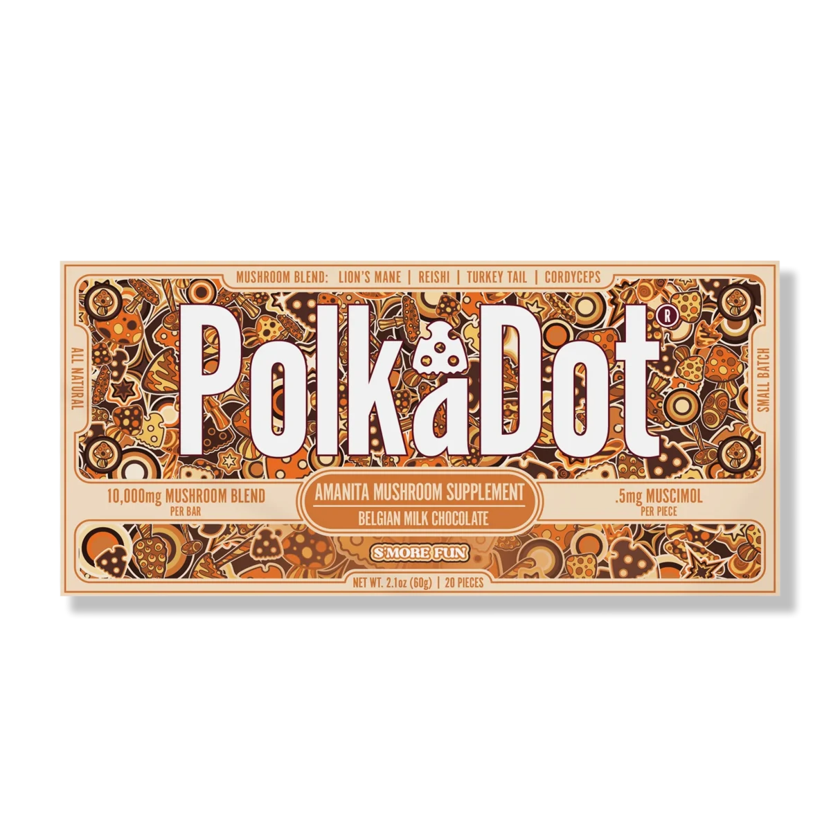 PolkaDot S'mores Fun Chocolate Bar