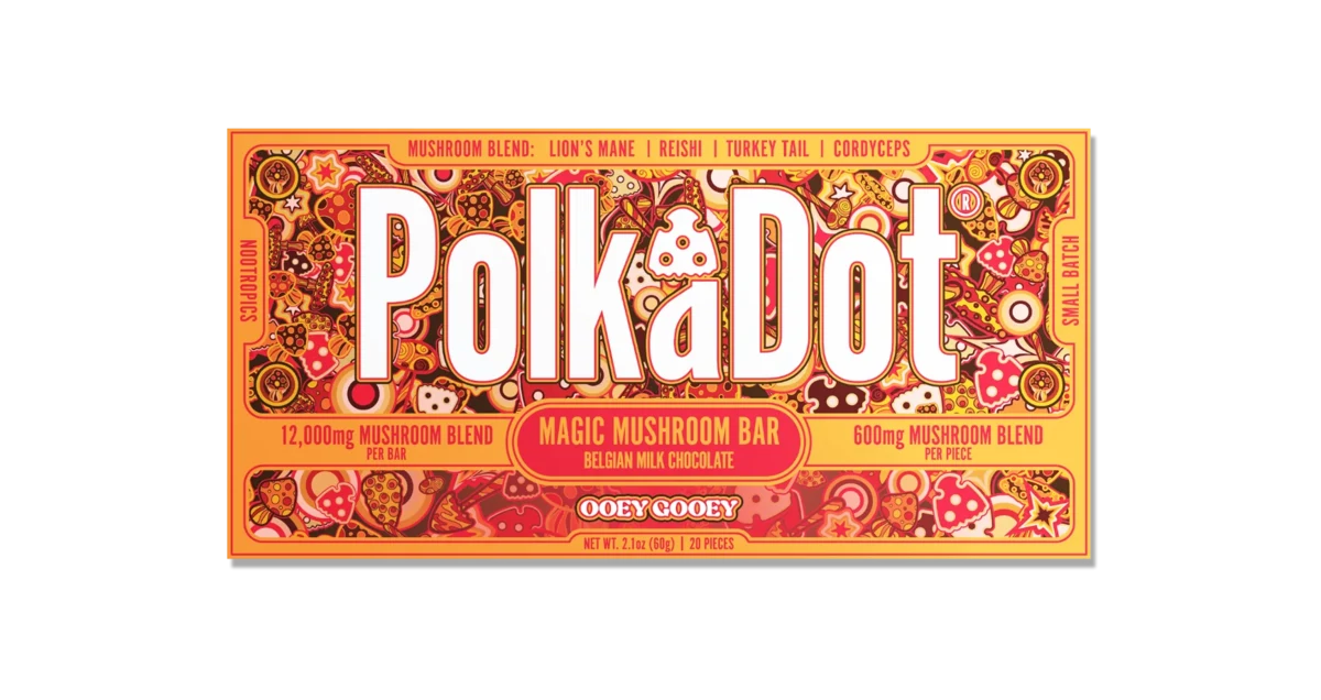 PolkaDot Ooey Gooey Chocolate Bar (12,000 MG)
