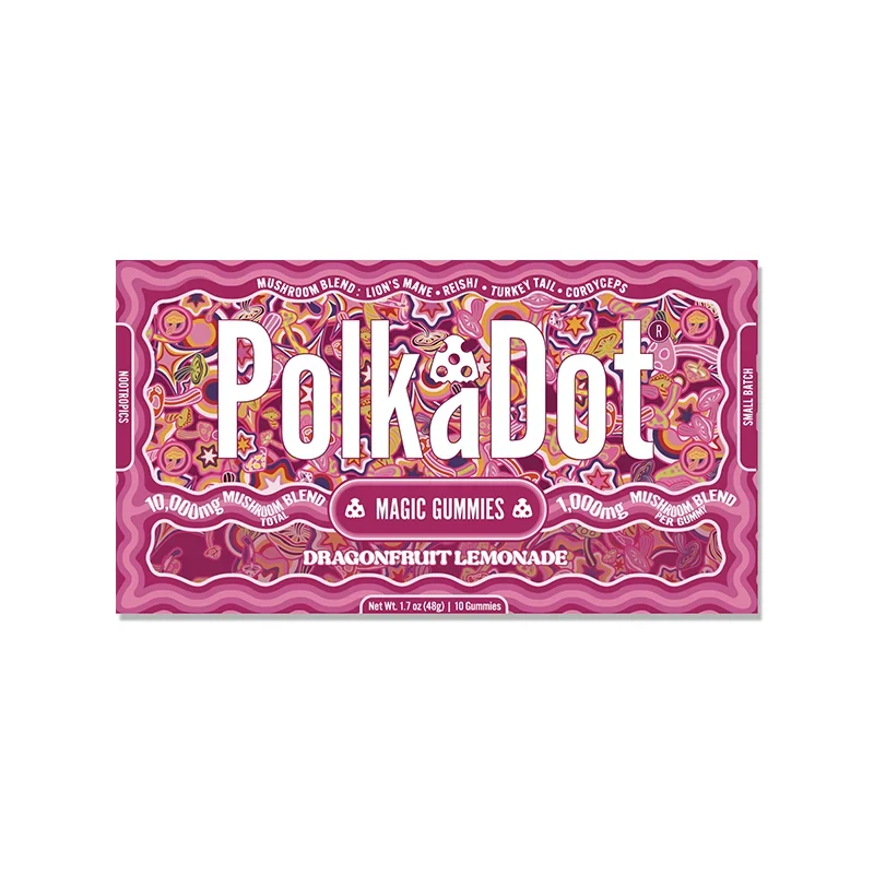 PolkaDot Dragonfruit Lemonade Gummies