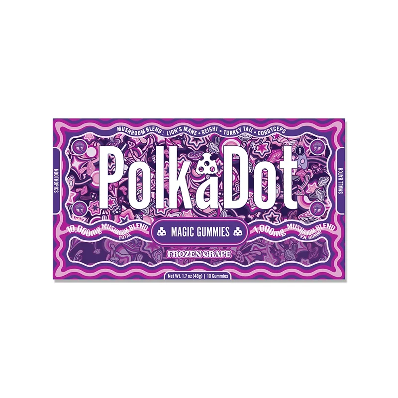 PolkaDot Frozen Grape Gummies