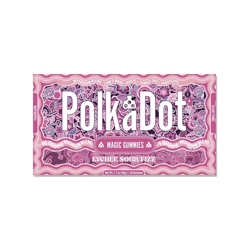 PolkaDot Lychee Sour Fizz Gummies