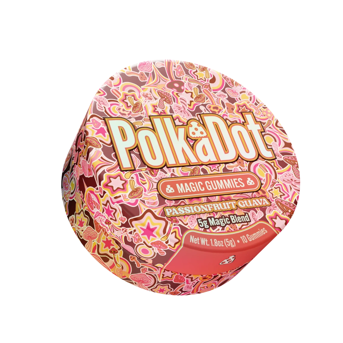PolkaDot Passion Fruit Guava Gummies (Tin)