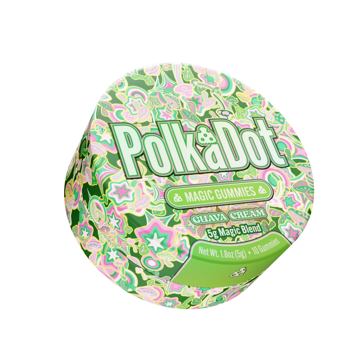 PolkaDot Guava Cream Gummies (Tin)