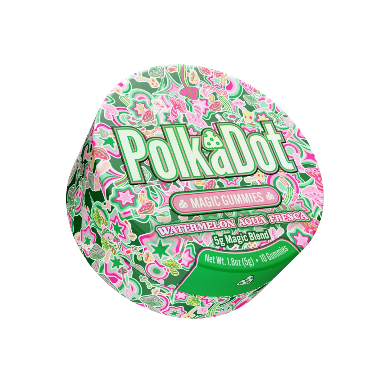 PolkaDot Watermelon Agua Fresca Gummies (Tin)