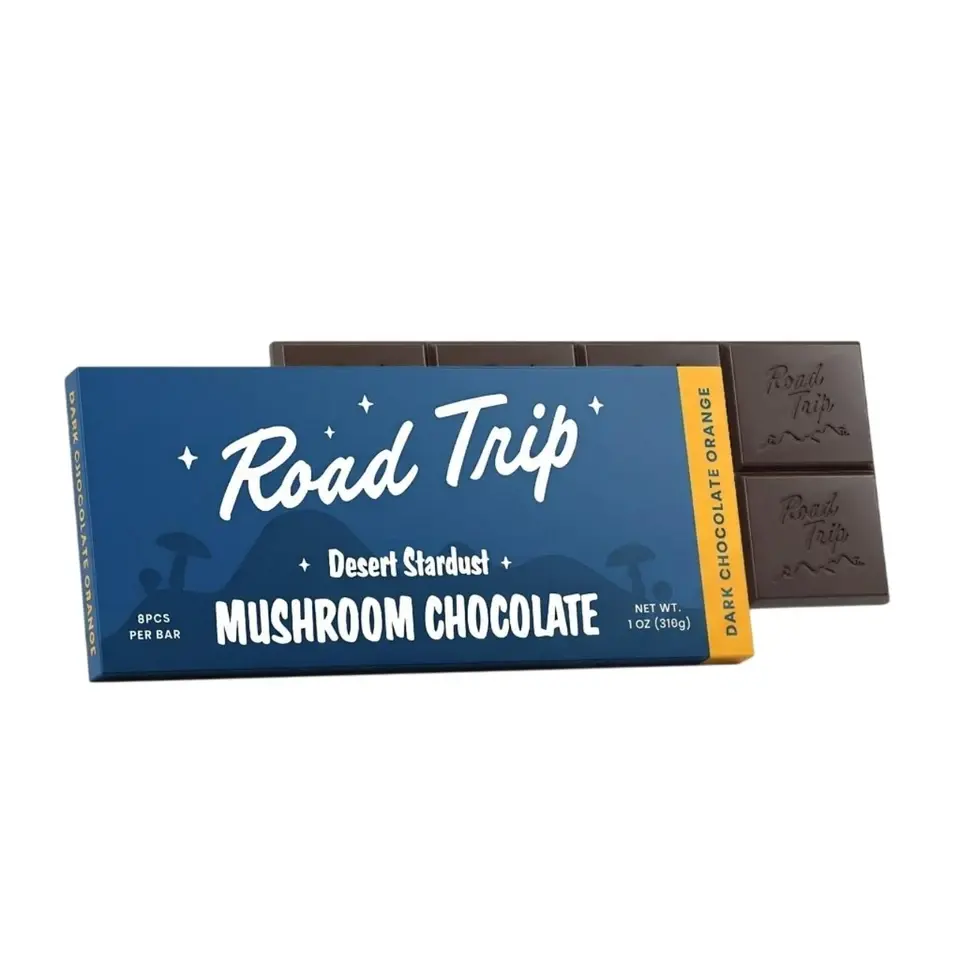 Desert Stardust Chocolate Bar — Dark Chocolate Orange